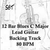 Sydney Backing Tracks - 12 Bar Blues in C Major for Lead Guitar Backing Track 80 BPM, Vol. 1 - Single